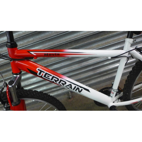 2142 - A Terrain Nevis, front suspension hardtail mountain bike - little use  * Police repossession