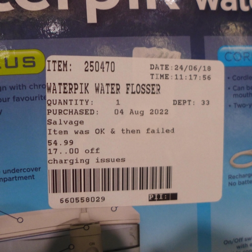 6095 - Waterpik Water Flosser Wp150/Wp470Uk  (332-420) *This lot is subject to vat