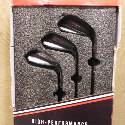 6131B - Ks Golf Wedge 3 Piece Set , Original RRP £119.99 + vat (332-213) *This lot is subject to vat