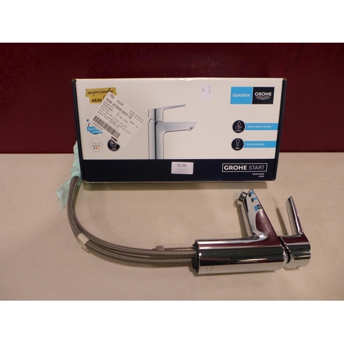 6138 - Grohe Bathroom Basin Mixer Tap  (332-42) *This lot is subject to vat