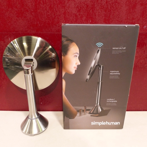 6153 - Simplehuman Sensor Mirror , Original RRP £99.99 + vat (332-408) *This lot is subject to vat