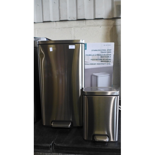 6002 - Eko Combo Step Bin 5.2L & 30L Soft Close Bin (Dented) (332-88) *This lot is subject to vat