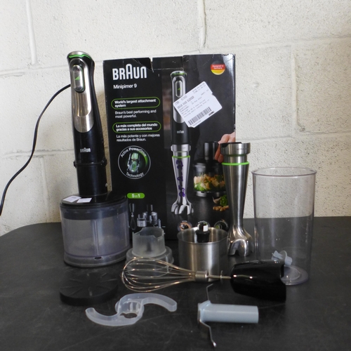 6008 - Braun Hand Blender - Mq9138Xi  (332-101) *This lot is subject to vat