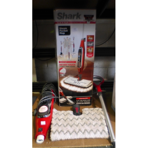 6022 - Shark Steam Mop, Original RRP £99.99 + vat (332-96) *This lot is subject to vat