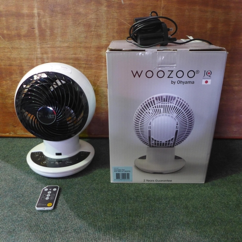 6025 - Iris Woozoo Desk Fan with Remote and power lead (332-95) *This lot is subject to vat