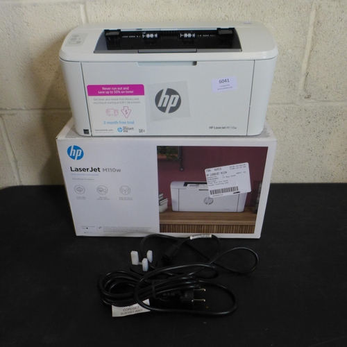 6041 - Hp Laserjet M110W Printer   (332-166) *This lot is subject to vat