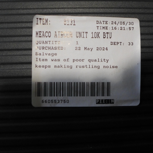 6043 - Meaco Aircon Unit 10K with Remote, Original RRP £299.99 + vat (332-151) *This lot is subject to vat