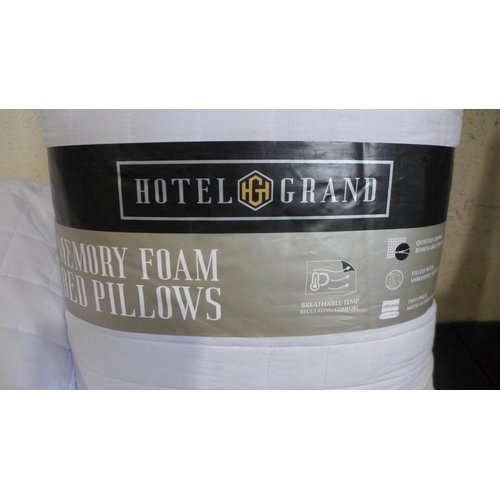 6045 - Two Hotel Grand Shredded Memory Foam Pillows (332-400) *This lot is subject to vat