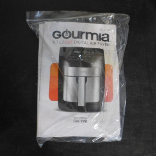 6058 - Gourmia Air Fryer 7Qt  (332-145) *This lot is subject to vat