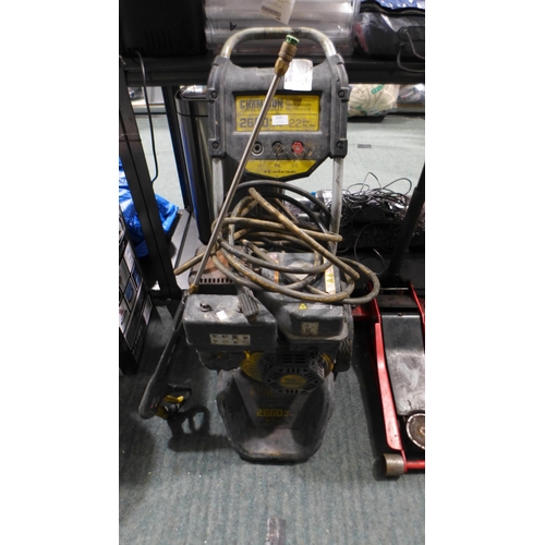 6339 - Arcan 2750Kg Xl Trolley Jack  And Champion Petrol Power Pressure Washer ( Both Sold As Scrap) (332-2... 