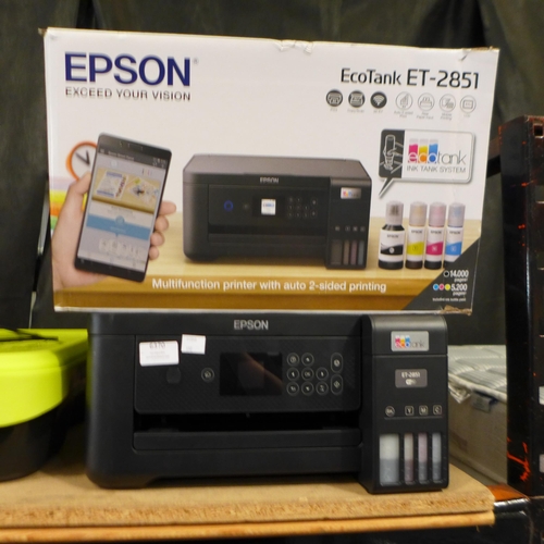 6370 - Epson Et-2851 Ink Jet Printer , Original RRP £199.99 + vat (332-192) *This lot is subject to vat