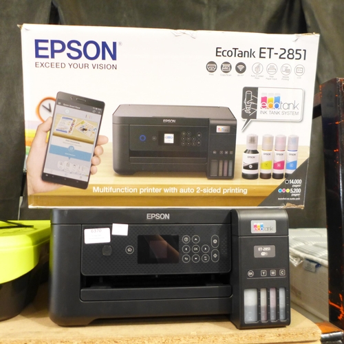 6370 - Epson Et-2851 Ink Jet Printer , Original RRP £199.99 + vat (332-192) *This lot is subject to vat