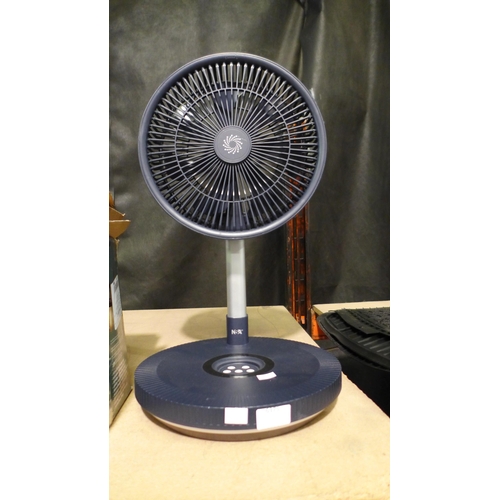 6375 - Nsa Folding Stand Fan  (332-211) *This lot is subject to vat