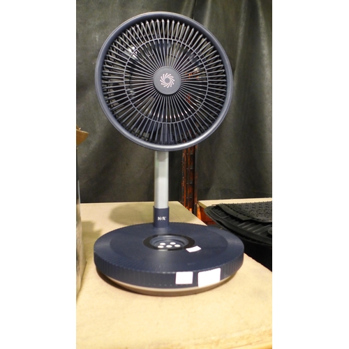 6375 - Nsa Folding Stand Fan  (332-211) *This lot is subject to vat