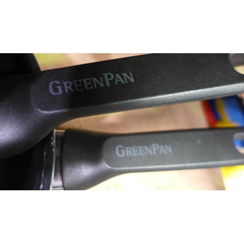 6391 - Mixed Cookware inc Tefal/ Greenpan (332-205,206) *This lot is subject to vat