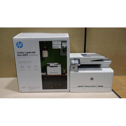 6253 - Hp Colour Laserjet Pro M283Fdw Printer, Original RRP £344.99 + vat (332-295) *This lot is subject to... 