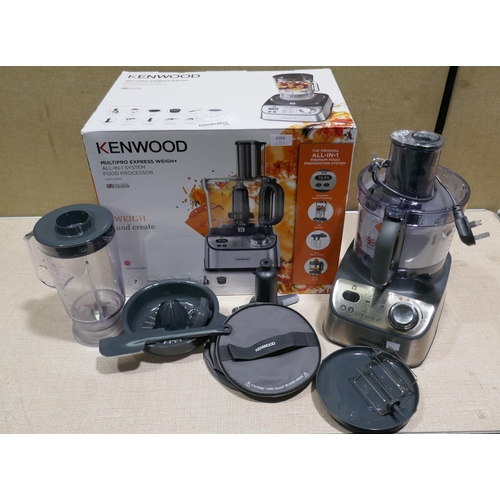 6264 - Kenwood Multipro Express Weigh+ Food Processor, Original RRP £109.99 + vat (332-322) *This lot is su... 