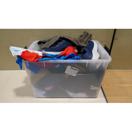 6312 - Iris 70L Storage Box Containing Quantity Of Mixed Clothing, RRP £ 358.70  (332-425) *This lot is sub... 