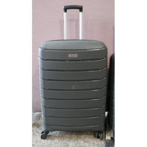 6061 - Rock Prime Grey 3 Piece Luggage Set, Original RRP £145.83 + vat (332-157) *This lot is subject to va... 