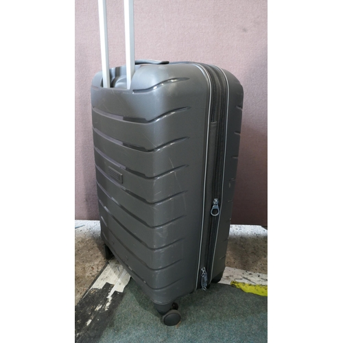 6061 - Rock Prime Grey 3 Piece Luggage Set, Original RRP £145.83 + vat (332-157) *This lot is subject to va... 