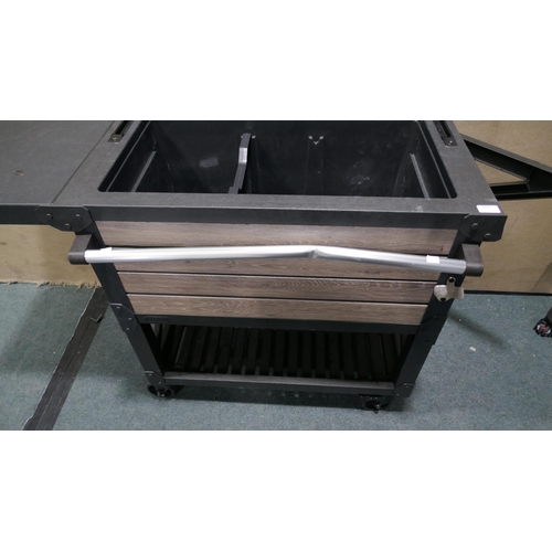 6093 - Keter Ashwood Patio Cooler (Damaged) Original RRP £169.99 + vat (332-477) *This lot is subject to va... 