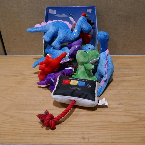 6178 - Dino Crew Dog Toys (332-138) *This lot is subject to vat