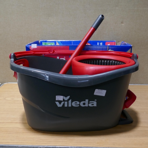 6195 - Vileda Bucket & Mop Turbo (332-488) *This lot is subject to vat