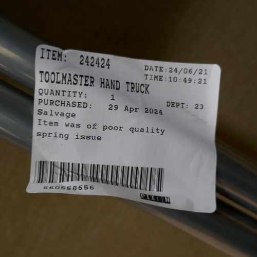 6206 - Toolmaster Hand Truck 159Kg   (332-484) *This lot is subject to vat