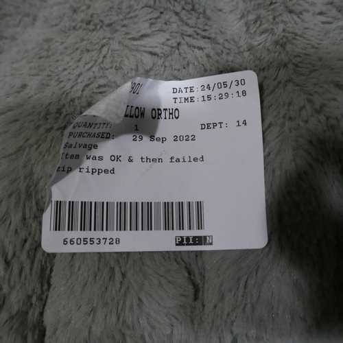 6212 - Quad Faux Fur Rug, Ks Round Pillow Orthopedic Dog Bed     (332-246,247) *This lot is subject to vat