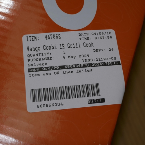 6240 - Vango Combi IR Grill Gas Cooker (332-273) *This lot is subject to vat