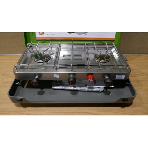 6240 - Vango Combi IR Grill Gas Cooker (332-273) *This lot is subject to vat