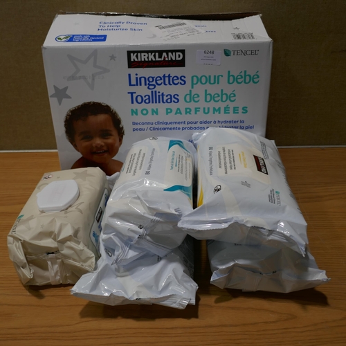 6248 - Kirkland Signature Baby Wipes, Ks Surface Wipes   (332-331,332) *This lot is subject to vat