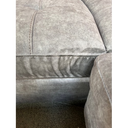 1462 - Kylie Corner Sofa With Storage Ottoman, Original RRP £1083.33 + Vat - badly marked (4211-20) *This l... 