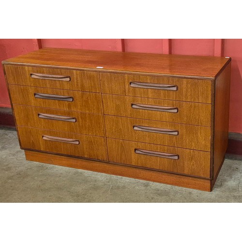 1 - A G-Plan Fresco teak chest of drawers