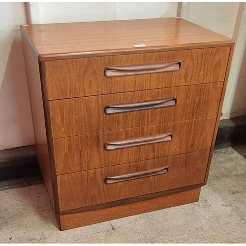 6 - A G-Plan Fresco teak chest of drawers