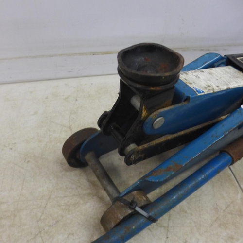 2036 - A Hilka 1 tonne hydraulic trolley jack