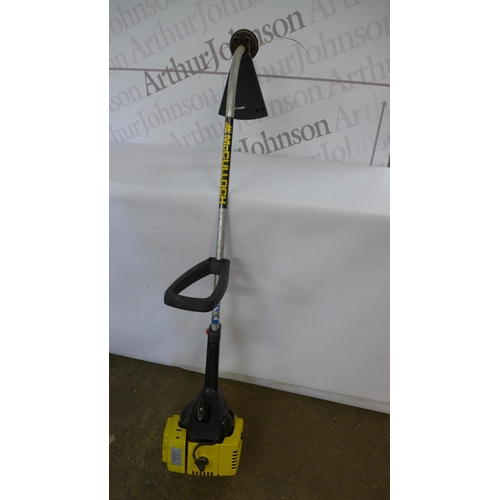 2169 - A McCulloch M300X petrol strimmer and a BC580 petrol strimmer