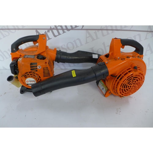 2174 - Two Parker PBV-2600 petrol garden blowers