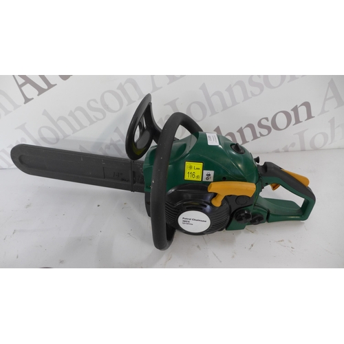 2189 - A McCulloch Gladiator 550 petrol driven hedge trimmer and a model TRY38PCSA 38cc petrol chainsaw  * ... 