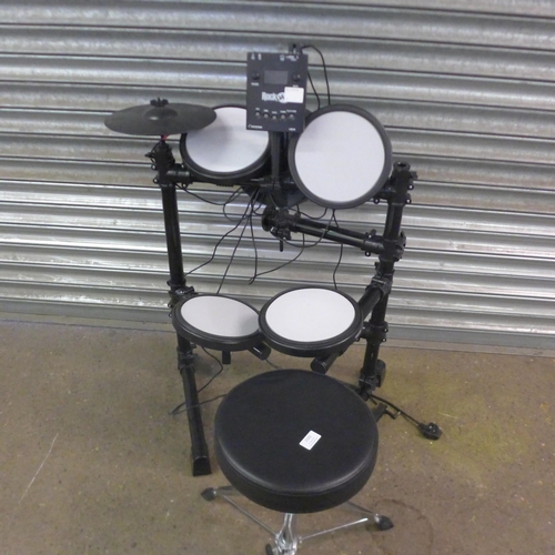 2102 - A Rock Jam DDMESH500 electronic drum kit with stool