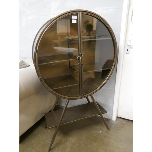 1301 - A circular drinks/display cabinet