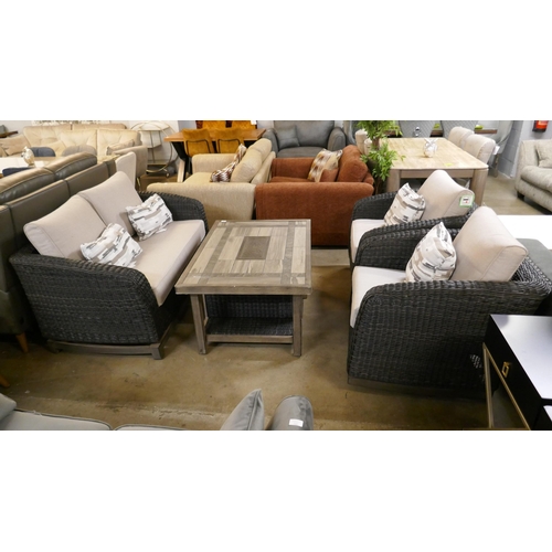 1324 - Agio Cameron 4Pc Woven Deep Seating Set, Original RRP £1416.66 + vat  (4212-6)   * This lot is subje... 