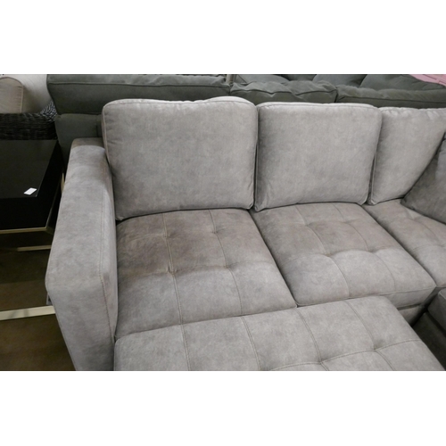 1356 - Kylie Corner Sofa  With Storage Ottoman, Original RRP £1083.33 + vat  (4212-22)   * This lot is subj... 