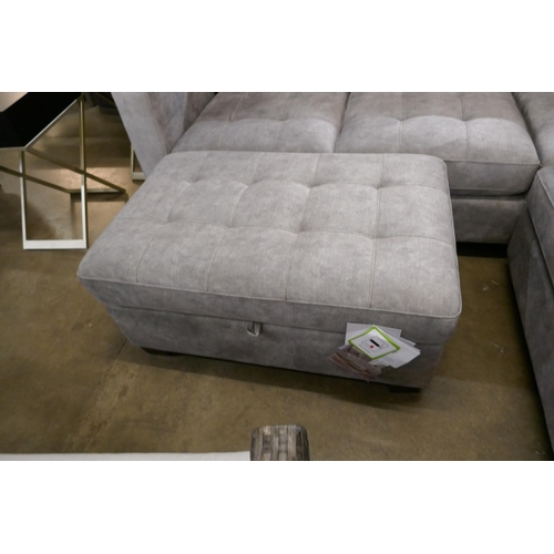 1356 - Kylie Corner Sofa  With Storage Ottoman, Original RRP £1083.33 + vat  (4212-22)   * This lot is subj... 