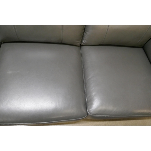 1362 - Grace Grey Leather Corner Power Recliner, Original RRP £1458.33 + vat  (4212-19)   * This lot is sub... 