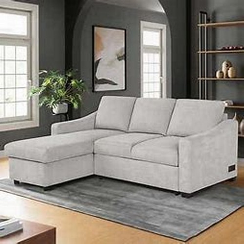 1401 - Ellen Light Gry Sectional, Original RRP £749.98 + vat  (4212-17)   * This lot is subject to vat