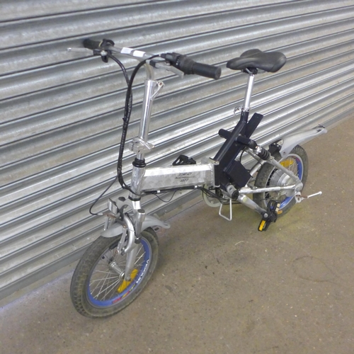 2133 - A full suspension electric bike, no battery, charger or key