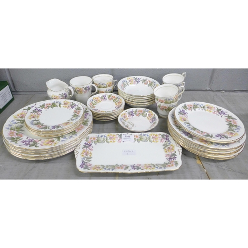 1166 - A Paragon six setting tea and dinner set, Country Lane **PLEASE NOTE THIS LOT IS NOT ELIGIBLE FOR IN... 