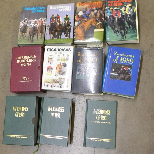 1170 - Eighteen Timeform Racing Publications, Racehorses of the Year, Racehorses of 1964 to 1993, (1964 to ... 