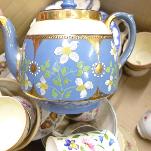 1181 - A collection of Portmeirion Botanic Garden china and two boxes of china (3) **PLEASE NOTE THIS LOT I... 